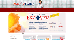 Desktop Screenshot of angiocardiobahia.com.br