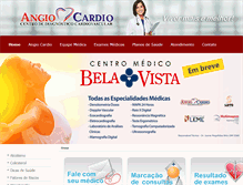 Tablet Screenshot of angiocardiobahia.com.br